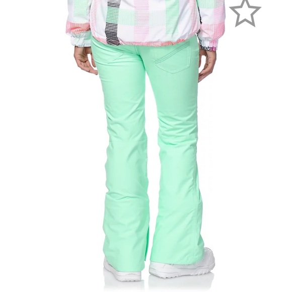 Aperture Kaleidoscope Mint 10K Stretch Snowboard Pants - Picture 3 of 12